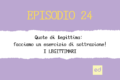 24 - Quote di legittima: facciamo un esercizio di sottrazione - i LEGITTIMARI